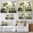 thumbnail image 4 of Designart "Green Beige Modern Scandinavian Charm II" Modern-Scandinavian Floater Framed Canvas Print, 4 of 7