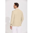 thumbnail image 5 of COOFANDY Men's Casual Blazer Lightweight Slim Fit Suit Jacket Two Button Cotton Sport Coats, 5 of 6