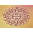 thumbnail image 1 of Ahgly Company Machine Washable Indoor Rectangle Transitional Chrome Gold Yellow Area Rugs, 7' x 10', 1 of 7