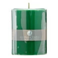 thumbnail image 5 of Northern Lights Unfragranced Pillar, Hunter Green, 5 of 7