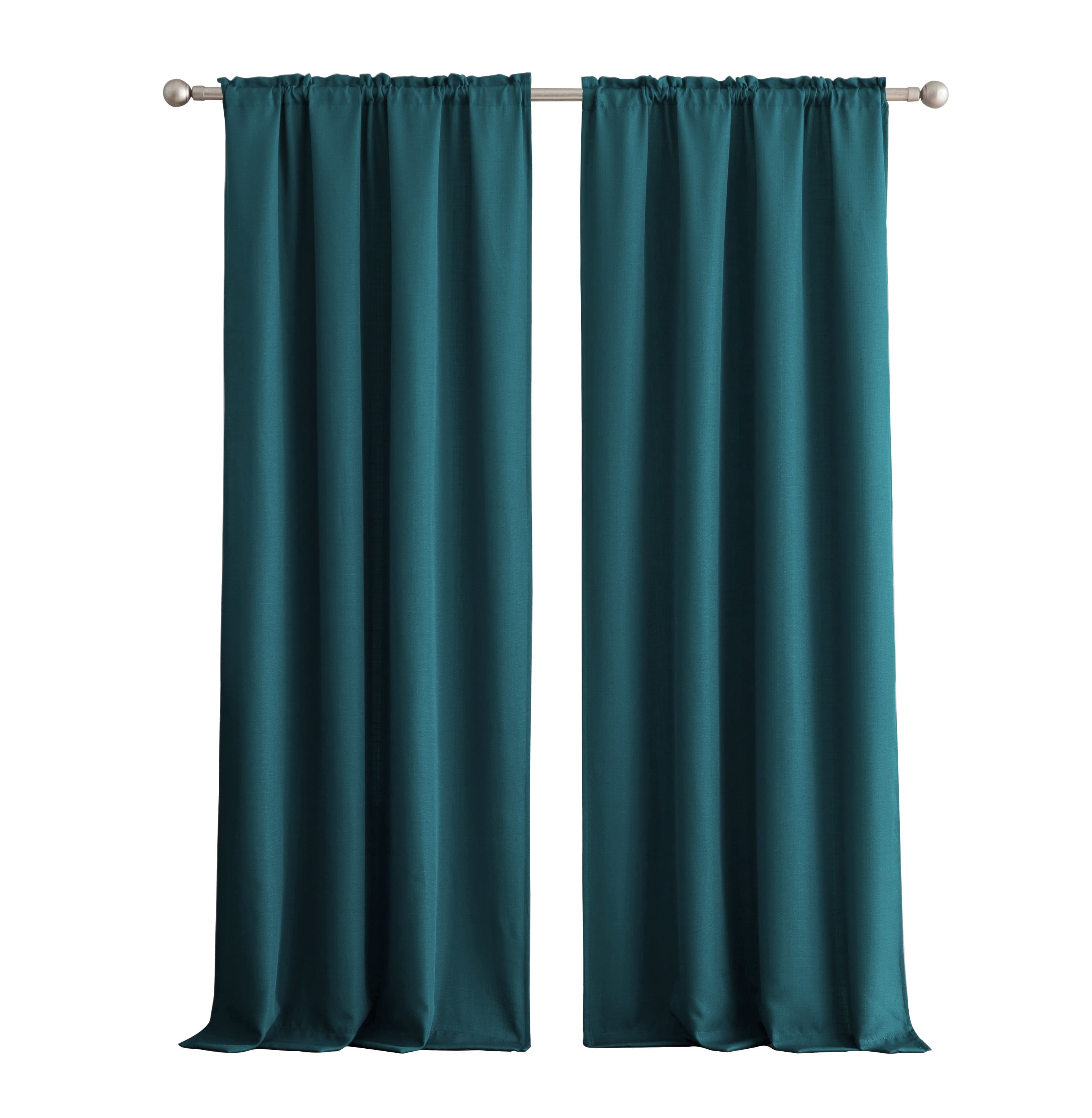 Mainstays Bennett Textured Panel Pair - Corsair - 40" x 84" Each - Set of (2)