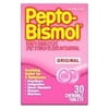 Pepto-Bismol Original Chewables 5 Symptom Relief, Including Upset Stomach and Diarrhea 30 Count Pack of 3