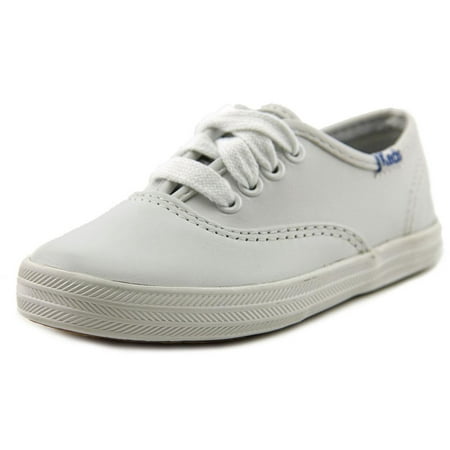 Keds Champion CVO Toddler Round Toe Leather White Sneakers - Walmart.com