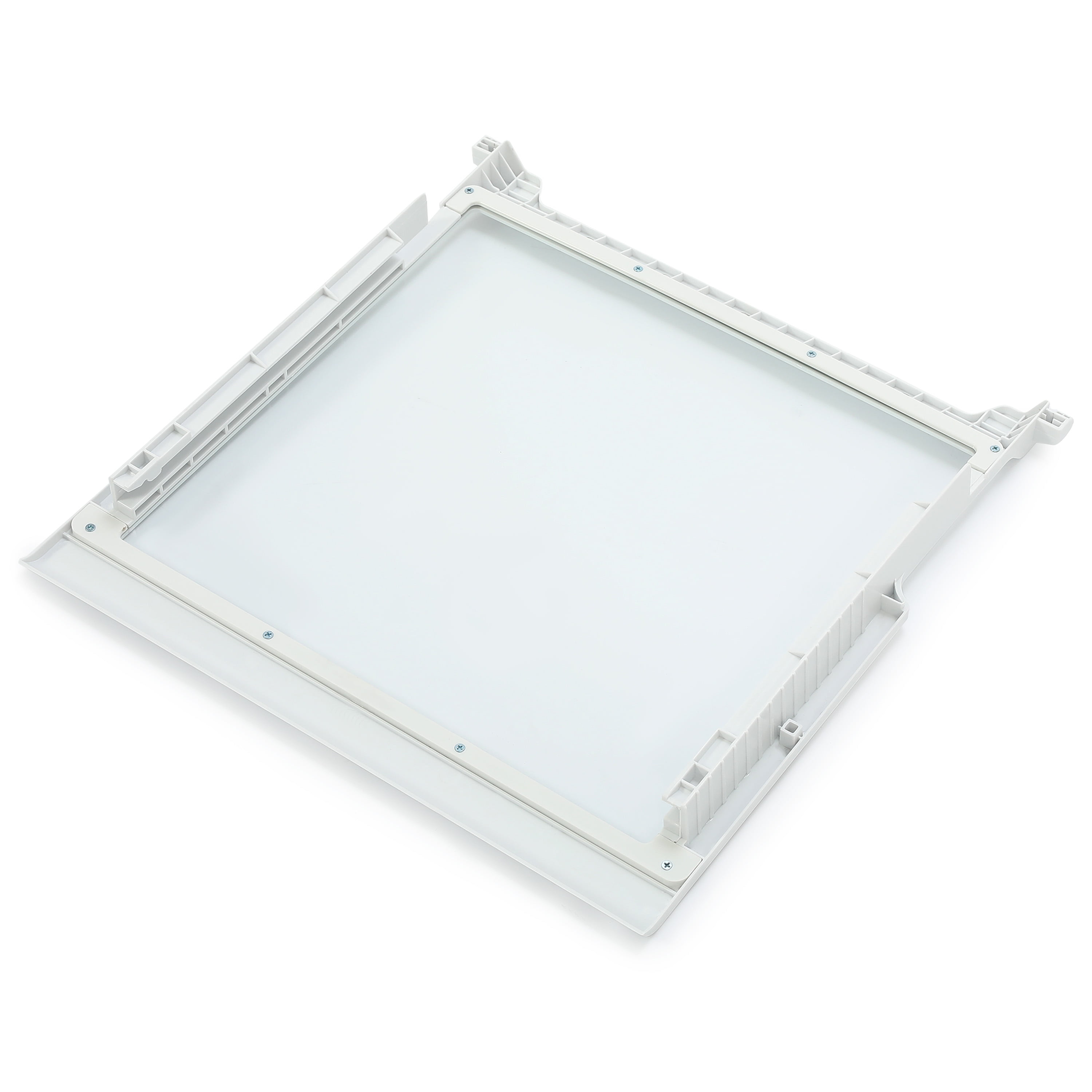 Kojem 1PCS White Glass Shelf Compatible with Whirlpool Maytag Refrigerator W10276341