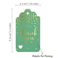 thumbnail image 5 of Inkdotpot ThankYou Bridal Shower-Baby Shower-Retirement-Wedding-Birthday Bottle Tag Real Gold Foil Favor Hang Tags Pack Of 50, 5 of 6
