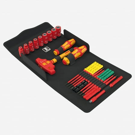 Wera 006632 Kraftform Kompakt VDE 24 Allrounder Set 1, 25 Pieces