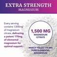 thumbnail image 6 of Nobi Nutrition Magnesium Citrate Gummies, Vegan Extra Strength Relaxation & Calm Magnesium Gummies, 60 Count, 6 of 12