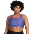 thumbnail image 2 of Top Deportivo Under Armour Crossback de Impacto Medio para Mujer Starlight, 2 of 6