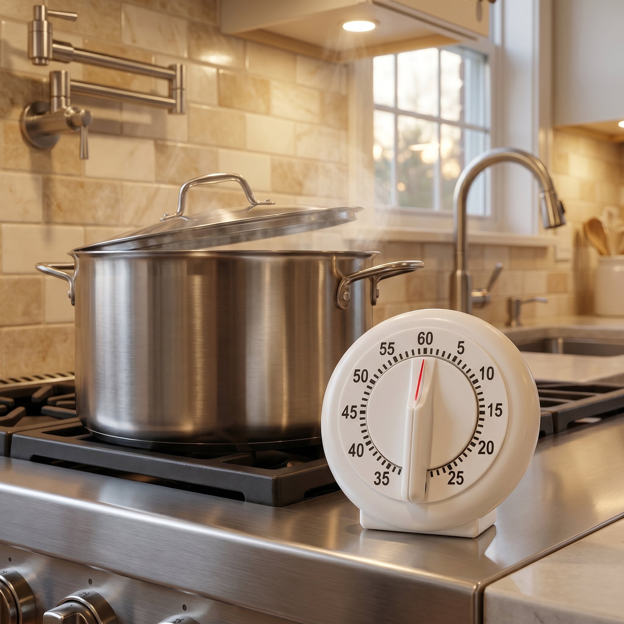 Unique Bargains 60 Minute Kitchen Digital Visual Timer for Cooking White-B