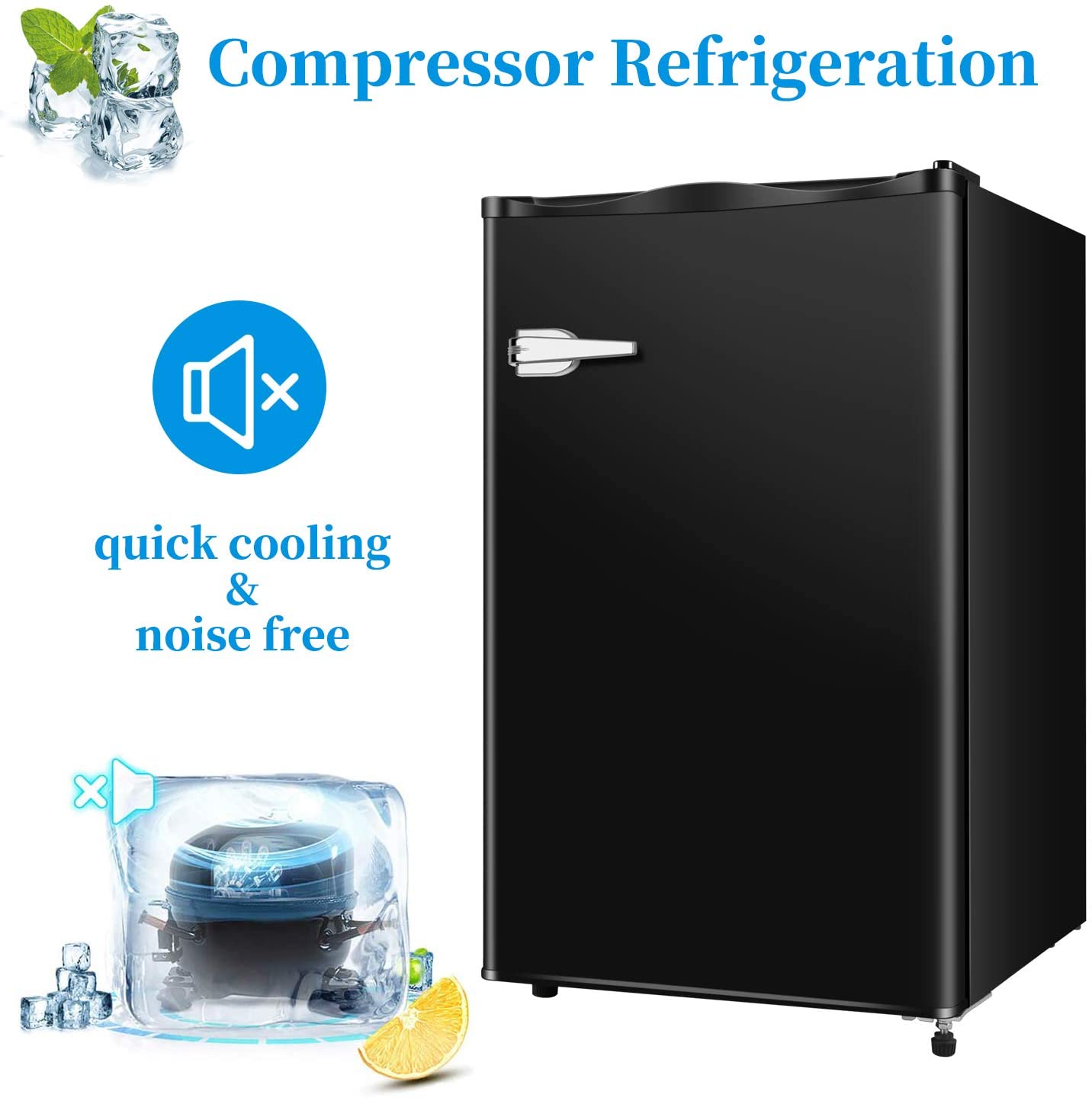 kismile upright freezer