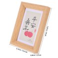 thumbnail image 2 of Photo Frame Wooden Picture Vertical Frame Photo Display Frame for Desktop, 2 of 5