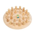 thumbnail image 2 of Aprendizaje De Juguetes Sensoriales De Color Juguetes De Madera Para Nios Para Juegos Casuales Nios Adultos Sunnimix Juguetes de memoria de ajedrez, 2 of 8