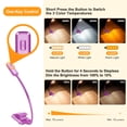 thumbnail image 3 of Book Light Gritin 9 LED recargables con 3 temperaturas de color, 3 of 8