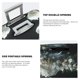 thumbnail image 3 of Fotbe Floral Angelic White Wings Funda Protectora para Equipaje, Antirrayones y Resistente a la Suciedad, Compatible con Maletas de 18 a 32 Pulgadas-Small, 3 of 7