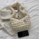 thumbnail image 3 of Monedero Lady Casual Cloud con broches Satchel Bags para fiesta (blanco), 3 of 7