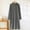 #0322-Black, variant on Flannel Plush Winter Nightgowns for Women Loose Long Sleeve Comfy Fuzzy Soft Sleepwear Pajama Dress with Pockets Fleece Pajamas Women Gift