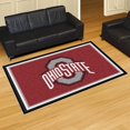 thumbnail image 4 of FANMATS 6265 NCAA Ohio State University Buckeyes Nylon Face 5X8 Plush Rug, 4 of 4