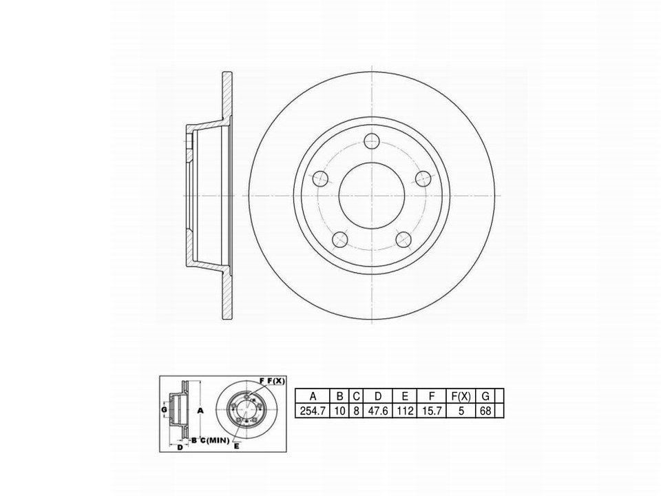 UltraHC Coated High Carbon Brake Rotor, Rear UR000258, Audi A6 Quattro 2004-2000