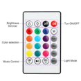 thumbnail image 4 of 12W E27 Smart LED Bombilla Bluetooth RGB Color música altavoz control remoto RGB + Blanco + Remoto jinwen bombilla bluetooth, 4 of 8