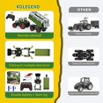 thumbnail image 2 of Tractor a control remoto kolegend con volquete RC y cargador frontal, 2 of 7