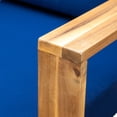 thumbnail image 4 of Functional Acacia Wood Furniture - Keep Your Drinks Secure on the Side Table, 4 of 5