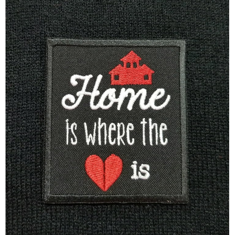 Iron-on Patch Mixed Feelings Heart Funny Heart Patches, Funny Iron-on  Patch, Funny Food Iron-on Patch, Love Patch Finally Home 