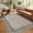 Brown, variant on Geetinfly Scalloped Area Rugs Modern Bordered Rug 9x12 Washable Rugs Non-Slip Non-Shedding Rugs Low Pile Indoor Carpet for Living Room Bedroom Office Beige