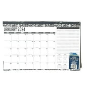 2024 DESK CALENDAR Black Wallpaper Trim 11 X 17 12 Month Desk Calendar