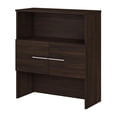 thumbnail image 1 of Scranton & Co Engineered Wood 36W Bookcase Hutch in Black Walnut, 1 of 7