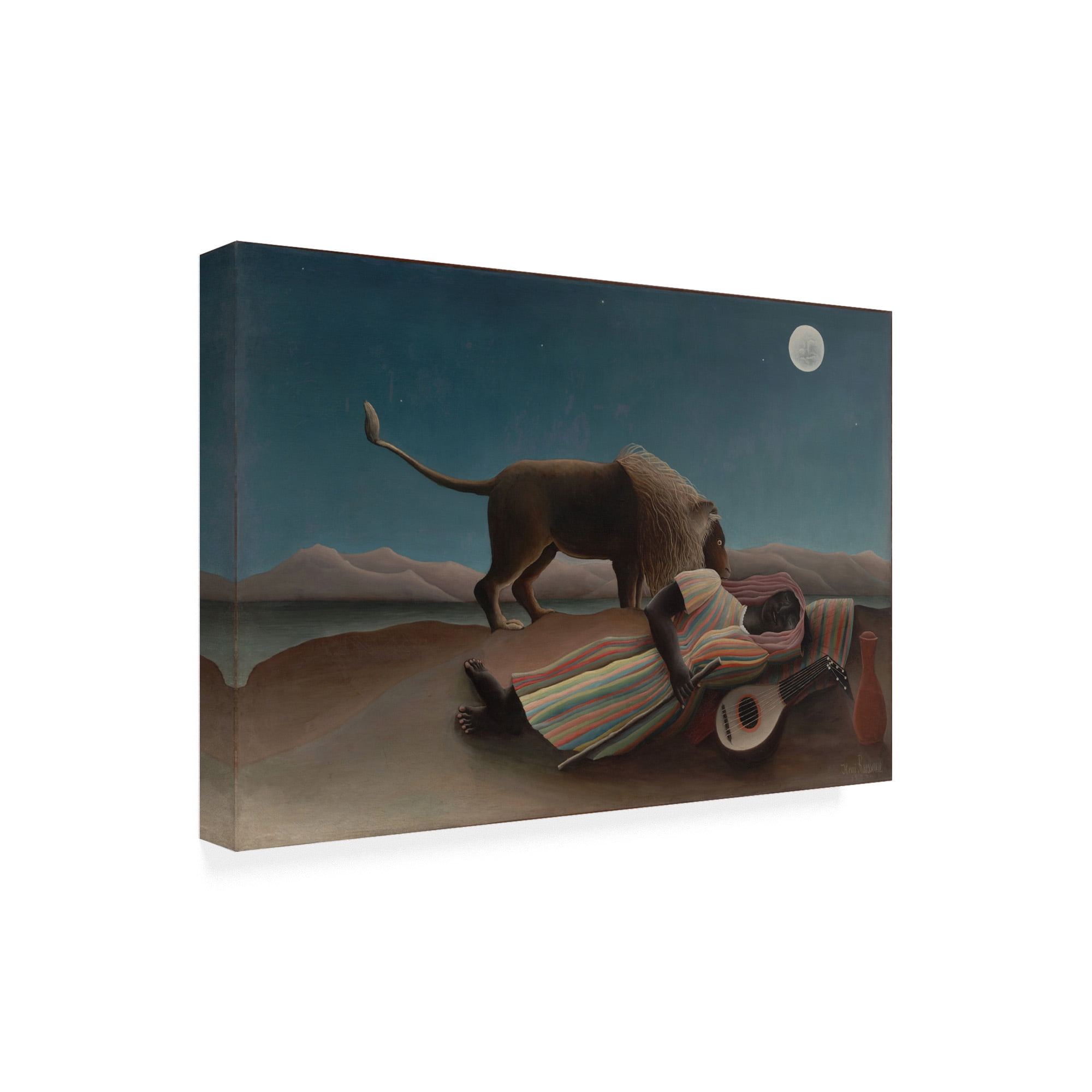 Trademark Fine Art 'Sleeping Gypsy' Canvas Art by Henri Rousseau