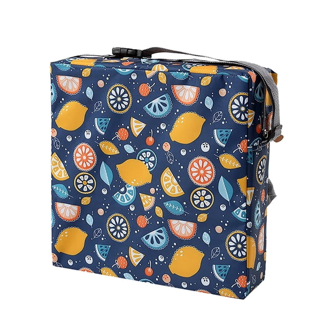 Binwennn Back Support Seat Portable Booster Seat With Straps Adjustable Kids High Chair For Dining Easy Clean Travel Friendly Design