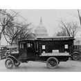 thumbnail image 2 of Flatbed Truck Signs Read 'California Justice Is Dead' And 'Pardon Tom Mooney-Innocent' The U.S. Capitol Building, 2 of 2
