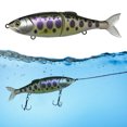 thumbnail image 1 of Mini Trucha Pesca Artificial Trout Guía Doblete Femenino La Boca Percha Cebo Natación Deslizante (558), 1 of 9