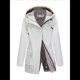 thumbnail image 3 of Chaquetas Softshell Impermeables para Mujer, Abrigos Cálidos con Forro y Capucha, Chaqueta Impermeable Larga. Gris XXXL, 3 of 8