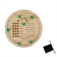 thumbnail image 1 of Bandeja de Juego de Dados de Madera, Juego de Dados Clásico con Bandeja, de Dados, Juego Familiar, Juegos Emocionantes para Adultos y Niños, Incluye Seis Dados, 1 of 5