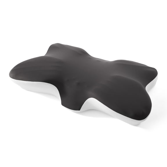 Sleep Zone Butterfly Shaped Memory Foam Neck Pillow, Ergonomic Cervical Support Side Back Stomach Sleepers