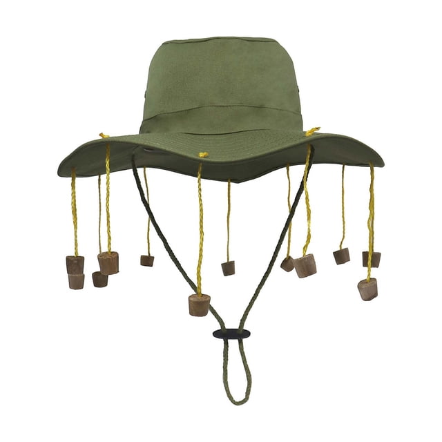 Sun Hat for Outdoor Festivals Folk Style Unisex Wide Brim Cap with Beaded Fringe Sun Beach Accessory