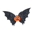 thumbnail image 2 of Pinza para el pelo con forma de lazo de Halloween, pasador para el pelo con forma de ala de murciélago para mujeres y niñas, bonito regalo, accesorios Negro, 2 of 10