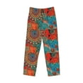 thumbnail image 5 of Balery Mandala Colorful print Men's Pajama Pants,Ultra Lightweight Pjs,Lounge Pant-Small, 5 of 9