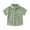 Green, variant on vdgthytj Kids Boys Button down Shirt Plaid Collared Short Sleeve Beach Shirt Toddler Summer Top Outfit with Pocket