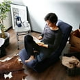 thumbnail image 2 of Clearance! Single sofa reclining chair Japanese chair lazy sofa tatami balcony reclining chair leisure sofa adjustable chair, 2 of 9