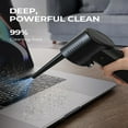 thumbnail image 3 of Dolhoo Cordless Air Duster, 8000mAh 10W Battery Operated Computer Cleaning Duster, Portable Replaces Compressed Air Cans, Fast Charging Air Blower for Computer Keyboard, Car, Pet House, 3 of 6