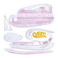 thumbnail image 1 of Guardoinrt PVC Prime Multipurpose Rule Fine et Pratique DIY Helper Ensemble de Règles Métriques Polyvalent, 1 of 6