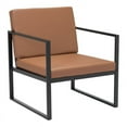 thumbnail image 1 of ZUO Fauteuil Claremont Marron, 1 of 11