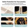 thumbnail image 3 of Sausage Whole Travel Portable Decorative Box - Square Jewelry Storage and Organizer Box for Rings, Earrings, Necklaces, and Bracelets - Suitable for Girls and Women - Necklace Organizer Box, 3 of 6