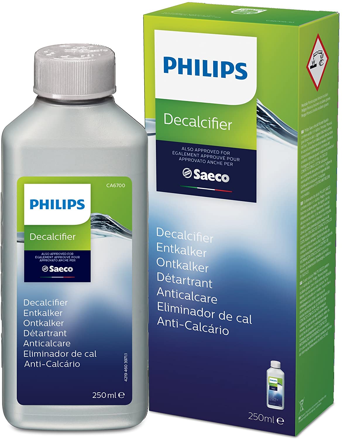 Descaler Saeco Espresso Machine 250 ml 