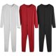 thumbnail image 1 of Pijama de noche largo Johns de una pieza para hombre, 1 of 3