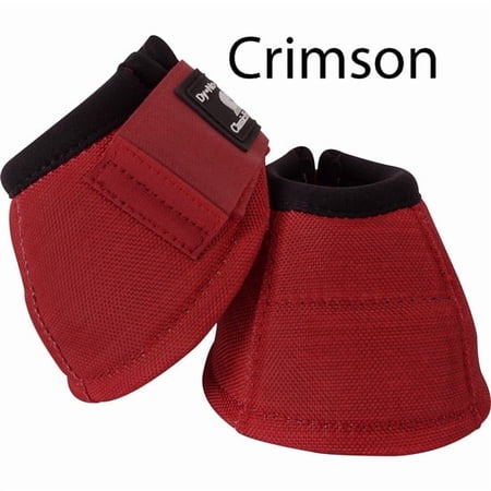 Classic Equine Classic Dyno No Turn Bell Boots Crimson M