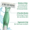 thumbnail image 5 of BIC Soleil Escape Women's Disposable Razors With 3 Blades, Lavender & Eucalyptus Scented Handles, 4 Count, 5 of 8