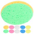 thumbnail image 4 of 12Pcs Oval Facial Sponges Face Cleaning Sponge Portable Face Scrubbers Face Washing Sponges, 4 of 5